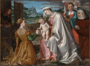 The Mystic Marriage of Saint Catherine