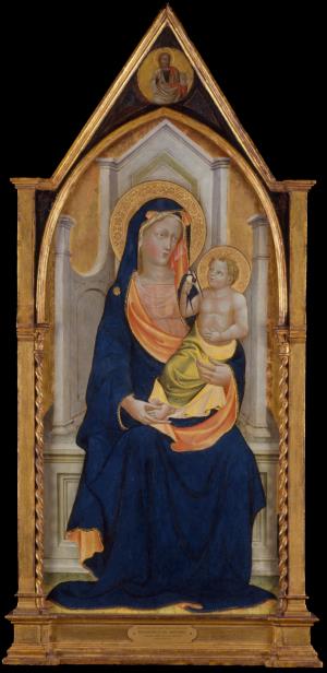 Madonna and Child with Swallow