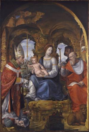 Madonna and Child with Saints