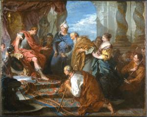 Joseph Presenting His Father and His Brothers to the Pharaoh