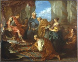 Joseph Presenting His Father and His Brothers to the Pharaoh