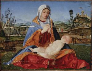 Madonna Adoring the Sleeping Child