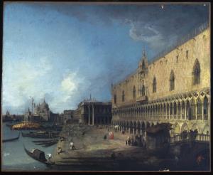 View of the Molo, Venice