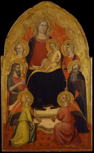 Madonna and Child with Saints and Angels