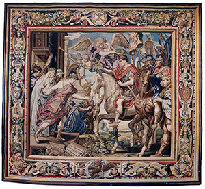 Tapestry Showing Constantine's Triumphal Entry into Rome