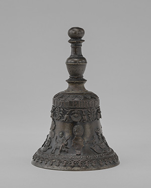 Table Bell with Portrait of Lodovico Maria Sforza, 1451-1508, called Il Moro, 7th Duke of Milan 1494-1508