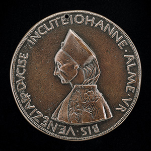 Pasquale Malipiero, 1385-1462, Doge of Venice 1457 [obverse]; Giovanna Dandolo, Wife of Pasquale Malipiero [reverse]