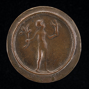 Giovanni Fasiol [obverse]; Figure Holding Victory and Branch [reverse]