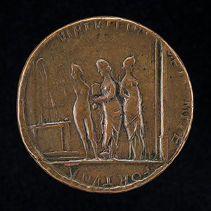 Tommaso Mocenigo [obverse]; Toilet of Venus (?) [reverse]