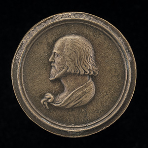 Alvise da Noale, active 1509-1533, Jurist [obverse]; Inscription [reverse]