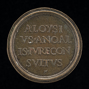 Alvise da Noale, active 1509-1533, Jurist [obverse]; Inscription [reverse]