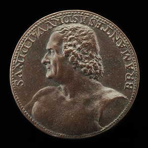 Donato Bramante, c. 1444-1514, Architect [obverse]; Architecture Holding a Compass and Square [reverse]