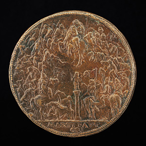 Matthias Corvinus, King of Hungary 1458-1490 [obverse]; Battle between the Hungarians and the Turks [reverse]