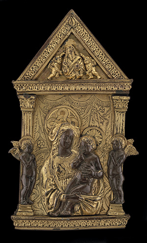Madonna and Child with Two Angels