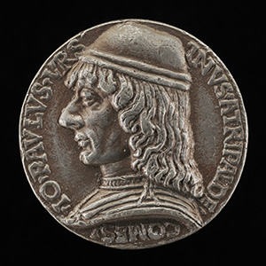 Giovanni Paolo Orsini, 1450/1455-1502, Count of Atripaldi 1486 [obverse]; Orsini on Horseback [reverse]