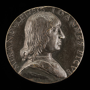 Giovanni Pico della Mirandola, 1463-1494, Philosopher and Poet [obverse]; The Three Graces [reverse]