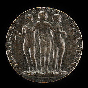 Giovanni Pico della Mirandola, 1463-1494, Philosopher and Poet [obverse]; The Three Graces [reverse]