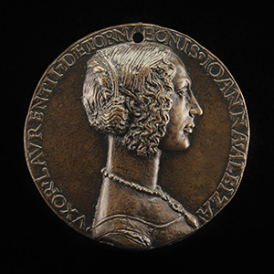 Giovanna Albizzi, Wife of Lorenzo Tornabuoni [obverse]; The Three Graces [reverse]