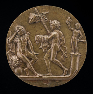 Hercules (?) with Bacchic Figures