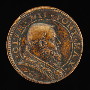 Clement VII (Giulio de' Medici, 1478-1534), Pope 1523 [obverse]; Joseph Revealing Himself to his Brethren [reverse]