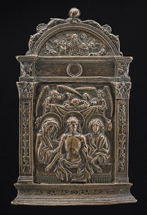 The Dead Christ between the Virgin and Saint John
