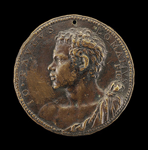 Giovanni Paolo Lomazzo, 1538-1600, Milanese Painter and Theorist [obverse]; Lomazzo Presented to Mercury by Fortune [reverse]