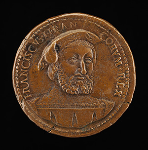 François I, 1494-1547, King of France 1515 [obverse]; Unicorn Before a High Rock [reverse]