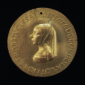Antoine, 1489-1544, Duke of Lorraine and Bar 1508 [obverse]; Renée de Bourbon, died 1539, Wife of Antoine, Duke of Lorraine 1515 [reverse]