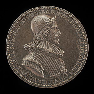 Noël Brulart de Sillery, 1577-1640, Knight of Malta 1632 [obverse]; Achievement of Brulart [reverse]
