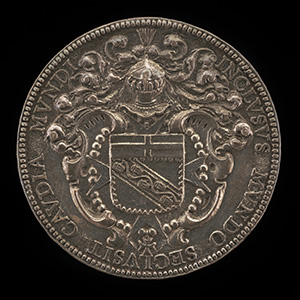 Noël Brulart de Sillery, 1577-1640, Knight of Malta 1632 [obverse]; Achievement of Brulart [reverse]