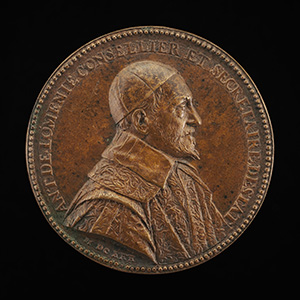 Antoine de Loménie, 1560-1638, Counselor and Secretary of State 1606 [obverse]; Sun Driving Along the Zodiac [reverse]