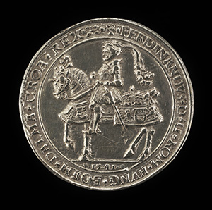 Ferdinand I, 1503-1564, Archduke of Austria 1519, Emperor 1556 [obverse]; Eagle Displayed, Charged with Shield [reverse]