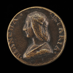 Bianca Riario [obverse]; The Three Graces [reverse]