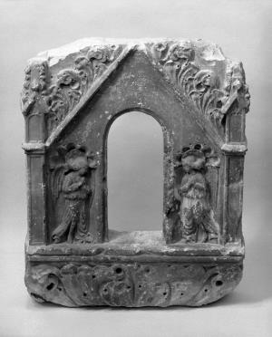 Stone Tabernacle with Annunciation Scene