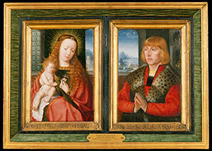 The Madonna and Child with a Member of the Hillensberger Family
