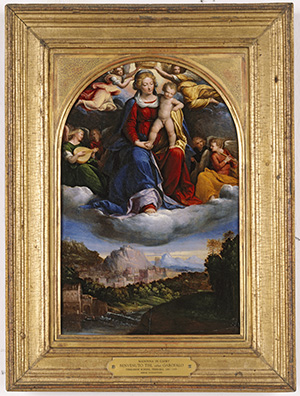 Madonna and Child in Glory