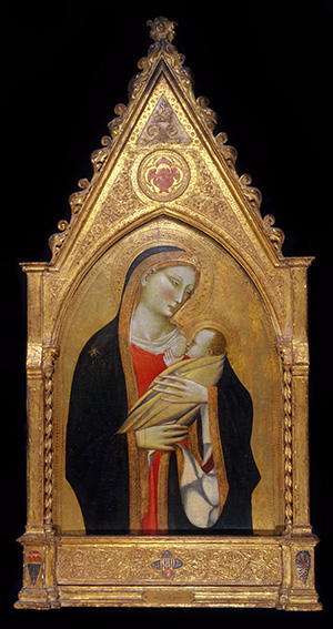 Madonna Nursing Her Child