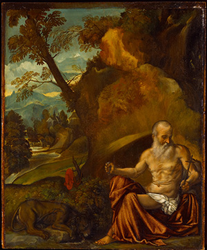 Saint Jerome in the Wilderness