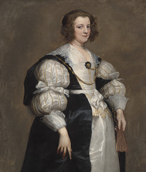 Lady with a Fan