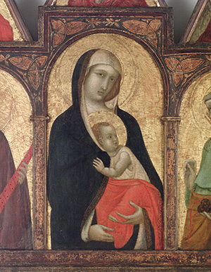 Virgin and Child Between Saints Paul and Peter