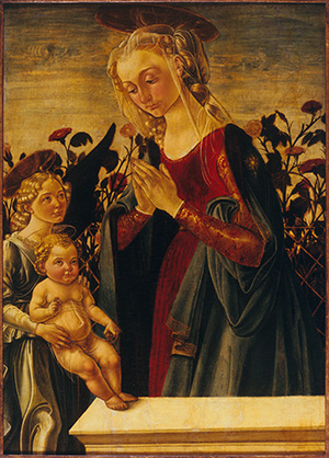 Madonna and Child with Angel