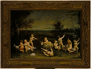 Putti Frolicking with Lambs