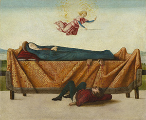 The Miracle of the Catafalque (panel B)