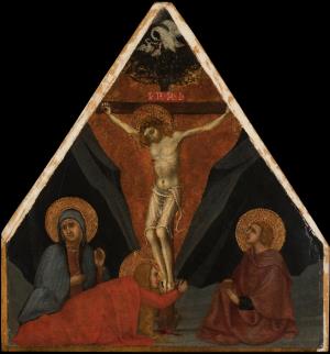 The Crucifixion, with the Virgin, Mary Magdelene and Saint John the Evangelist