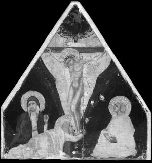 The Crucifixion, with the Virgin, Mary Magdelene and Saint John the Evangelist