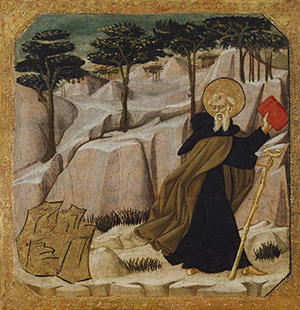 Saint Anthony Abbot Tempted by Gold