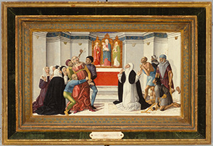 Saint Catherine of Siena Exorcising a Possessed Woman