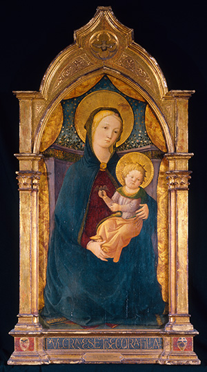 Madonna and Child Enthroned