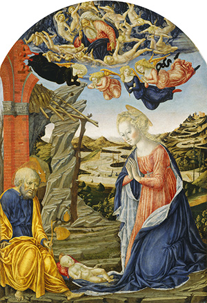 God the Father Surrounded by Angels and Cherubim