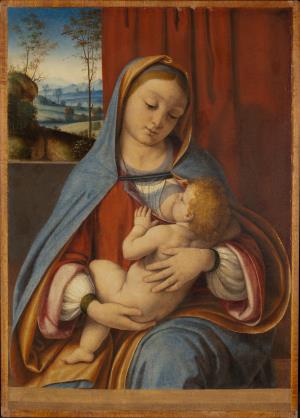 Virgin Nursing with Christ Child (Maria Lactens)